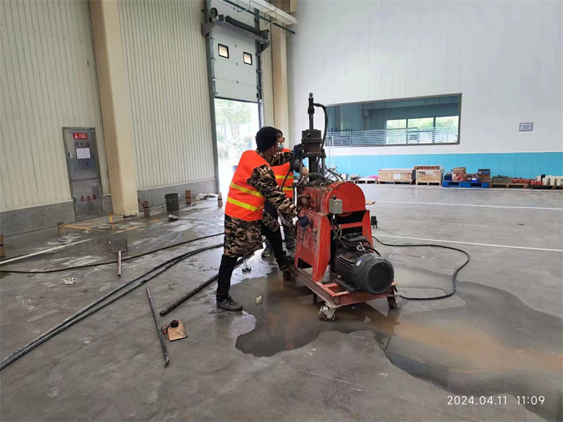 江安厂房地面下沉塌陷注浆加固施工